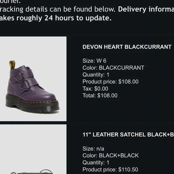 Devon Heart Dr. Martens - Picture 8 of 8